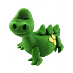 Figurka cukrowa na tort zielony dinozaur
